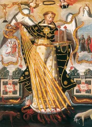 Heiliger Thomas von Aquin, Beschützer der Universität von Cusco